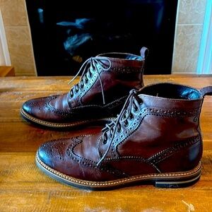 Base London Hurst Classic Brown Leather Boots